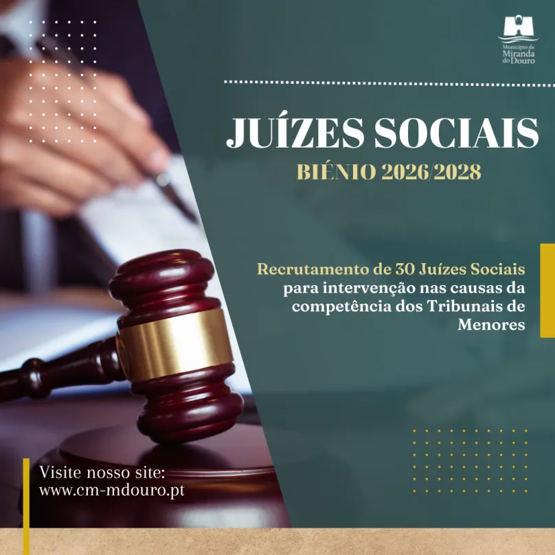 Abertura de Candidaturas para Juízes Sociais – Biénio 2026/2028
