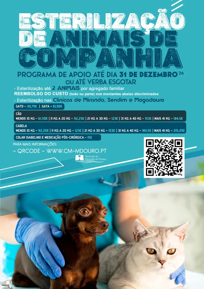 Programa de Apoio à Esterilização de Animais de Companhia