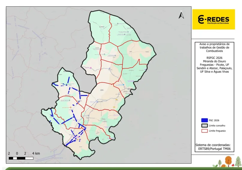 AVISO | Execução de Faixa de Gestão de Combustível de 2026 a cargo da E-REDES