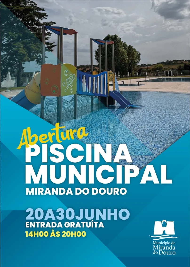 Abertura da Piscina Municipal de Miranda do Douro